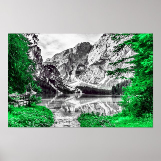 Heaven's Gate: Green Splash Of Colour Poster (Front)