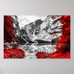 Heaven's Gate: Red Splash Of Colour Poster