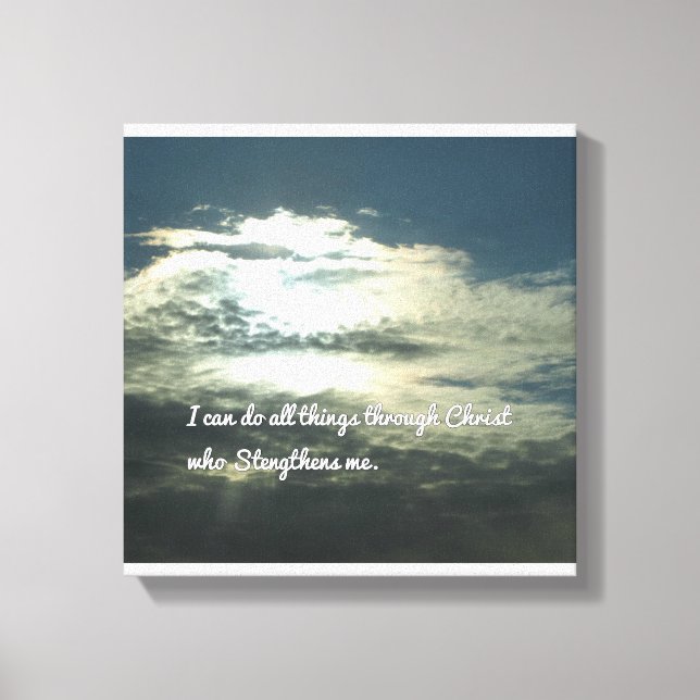 Heaven's Light Canvas Print (Front)