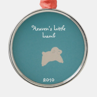 Heaven's Little, Lamb, 2010 Metal Tree Decoration