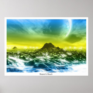 Heaven's Reach ("out there" version) Poster