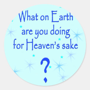 Heaven's Sake Sticker Sheets