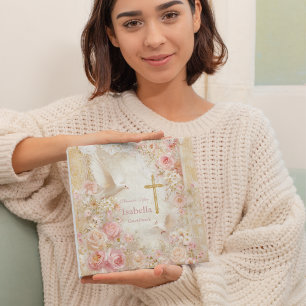 Heaveny Blush & Gold Quince, custom Guest Book