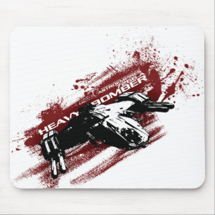 Heavy Bomber splash mouse pad