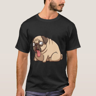 Heavy Breathing Intensifies Pug Meme T-Shirt