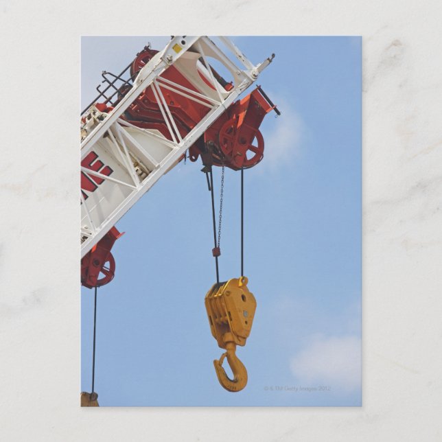 Heavy construction equipment postcard (Front)