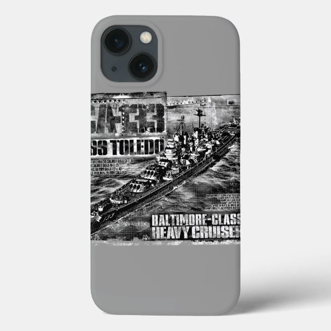 Heavy cruiser Toledo iPad Mini Retina Cover (Back)
