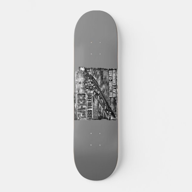Heavy cruiser Toledo Skateboard Deck (Front)