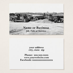heavy duty construction equipment