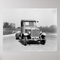 Heavy Duty Truck, 1925. Vintage Photo