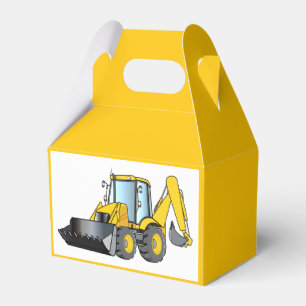 Heavy Equipment: Backhoe Favour Box