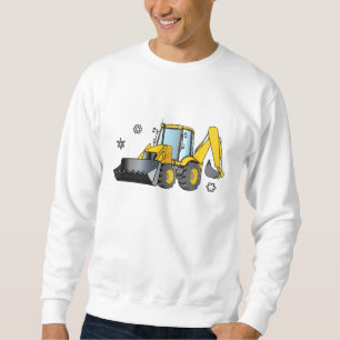 Heavy Equipment: Backhoe Sweatshirt