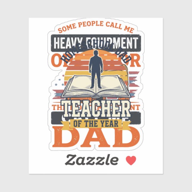 Heavy Equipment Operator Dad Vintage Shirt Design_ (Sheet)