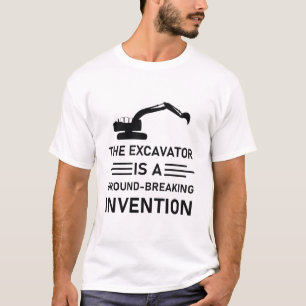 Heavy Equipment Operator Excavator Driver Operator T-Shirt