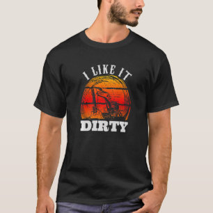 Heavy Equipment Operator Road Construction for Men T-Shirt