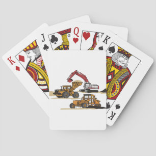 Heavy Equipment Playing Cards