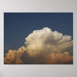 Heavy Gale Stormy Clouds Poster