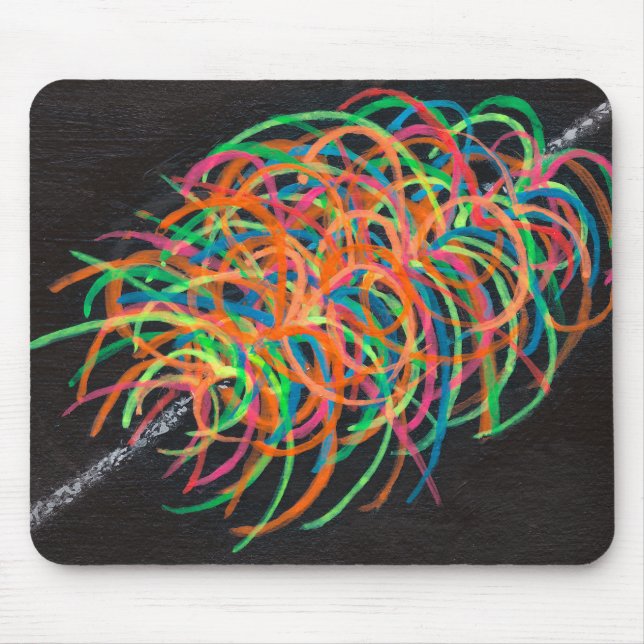 Heavy Ion Collisions mousepad (Front)