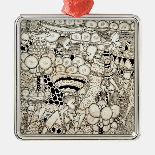 Heavy Load 2 Metal Tree Decoration (Front)