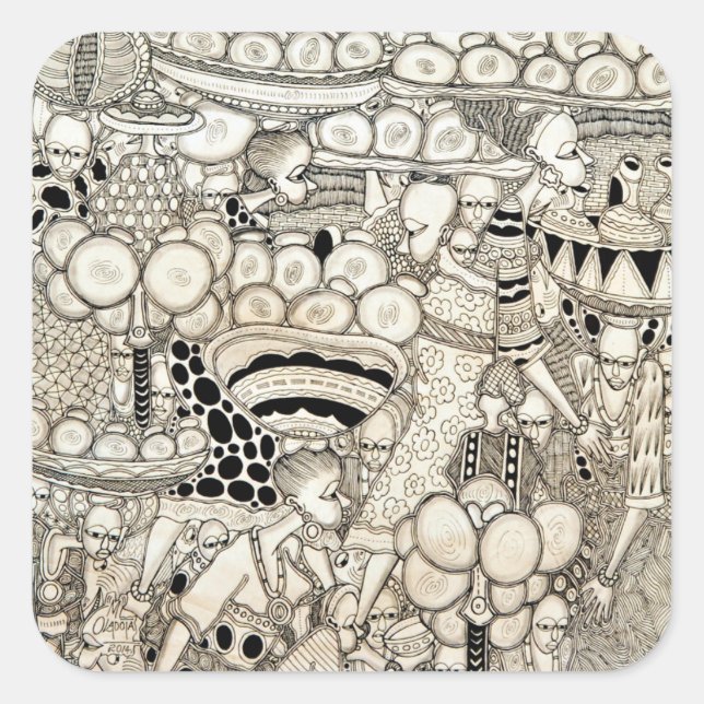 Heavy Load 2 Square Sticker (Front)