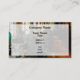 Heavy Machine Shop Business Card