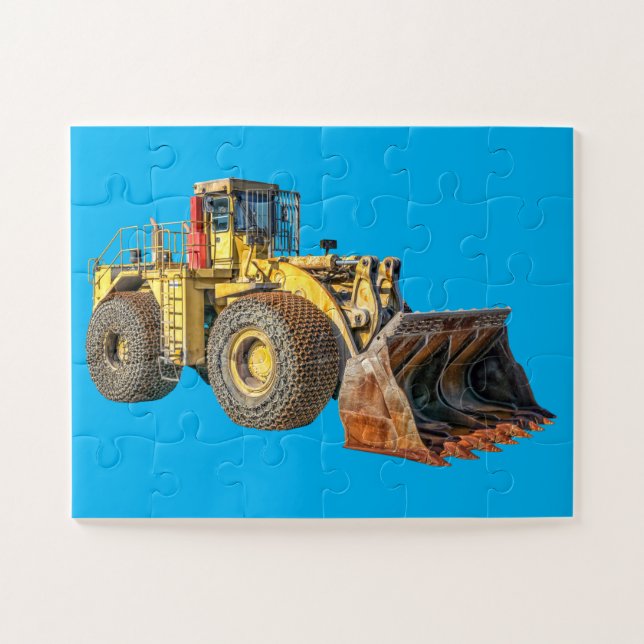 Heavy Machinery Puzzle (Horizontal)