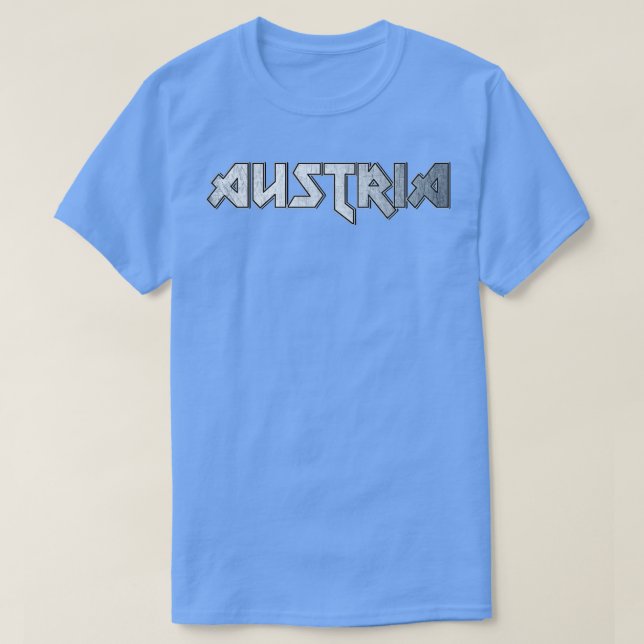 Heavy metal Austria T-Shirt (Design Front)