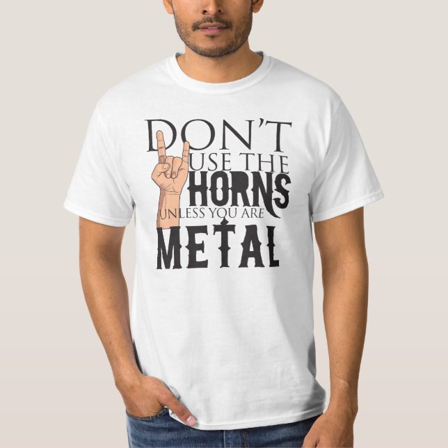 Heavy Metal Badass T-Shirt (Front)