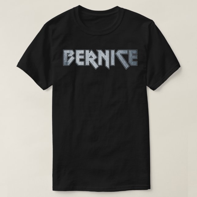 Heavy metal Bernice T-Shirt (Design Front)