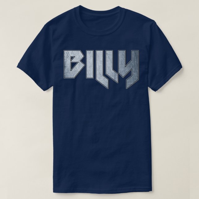 Heavy metal Billy T-Shirt (Design Front)