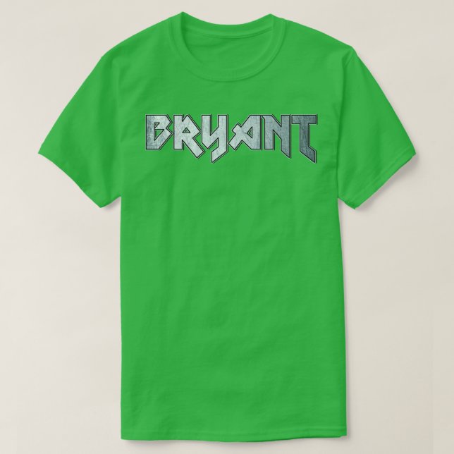 Heavy metal Bryant T-Shirt (Design Front)