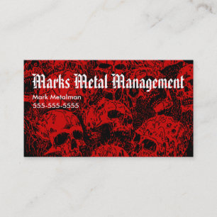 Heavy Metal Business Card