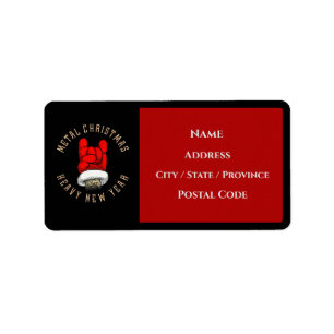 Heavy Metal Christmas   Label