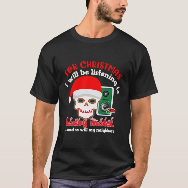 HEAVY METAL CHRISTMAS SWEATER (Front)