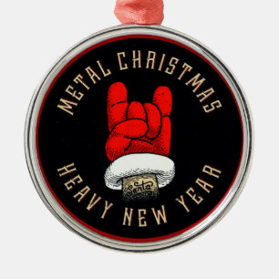 Heavy Metal Christmas Tree Decoration