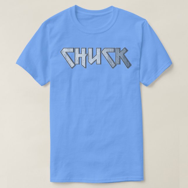 Heavy metal Chuck T-Shirt (Design Front)