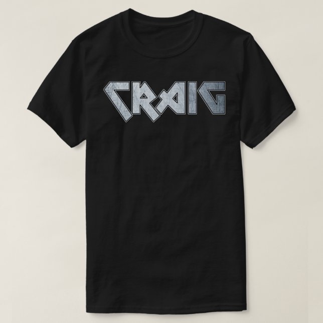 Heavy metal Craig T-Shirt (Design Front)