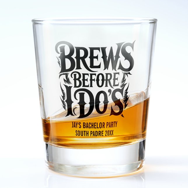 Heavy Metal Custom Bachelor Party Rock N' Roll Shot Glass (Creator Uploaded)