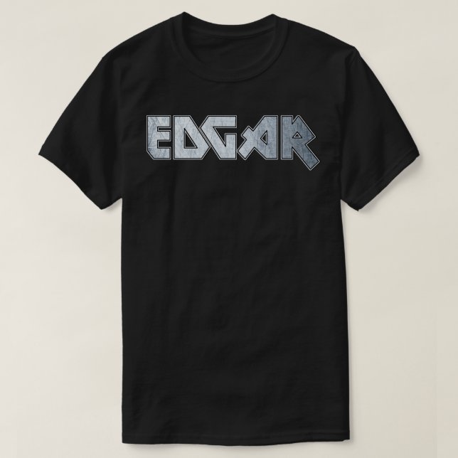 Heavy metal Edgar T-Shirt (Design Front)