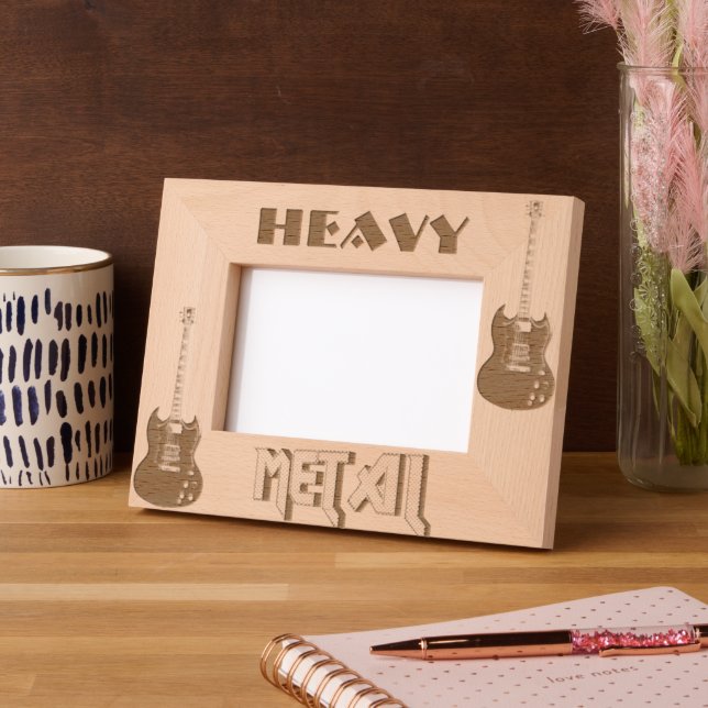 Heavy Metal engraved frames (Left)