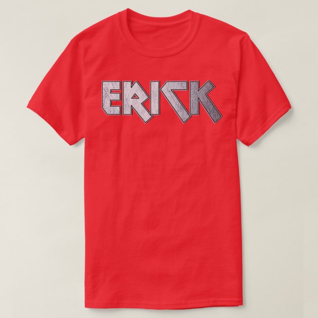 Heavy metal Erick T-Shirt (Design Front)