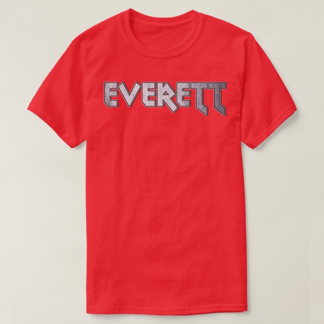 Heavy metal Everett T-Shirt (Design Front)