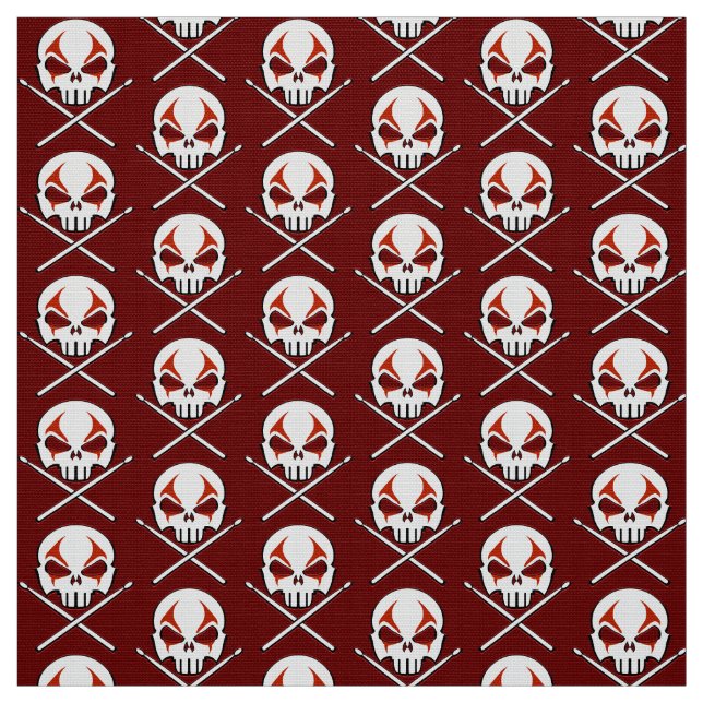 Heavy Metal Fabric Rock & Roll Drummer Custom (Swatch)