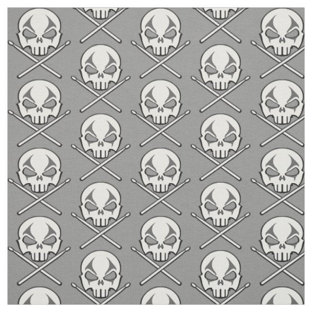 Heavy Metal Fabric Rock & Roll Drummer Custom (Swatch)