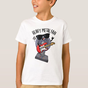 Heavy Metal Fan Funny Music Pun  T-Shirt