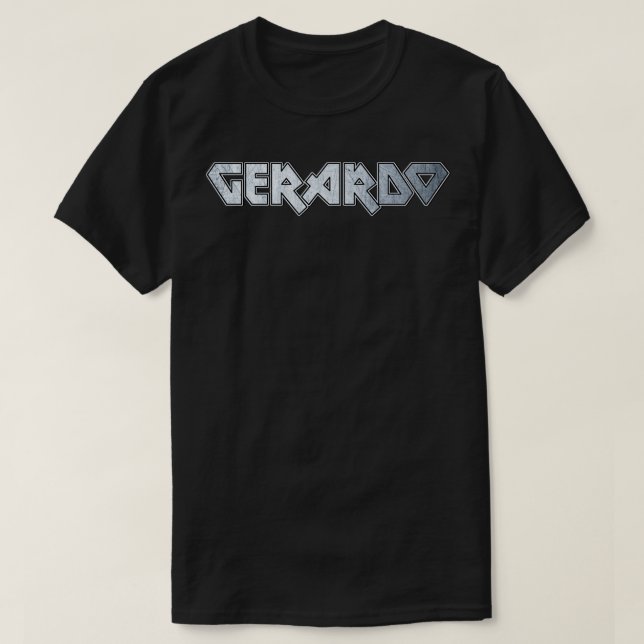 Heavy metal Gerardo T-Shirt (Design Front)