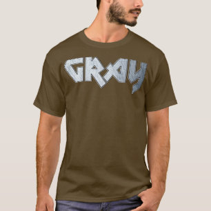 Heavy metal Grey T-Shirt