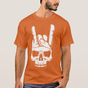 Heavy Metal Guitar Death Metal Rock n Roll Music L T-Shirt