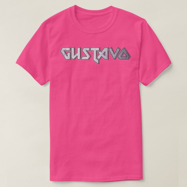 Heavy metal Gustavo T-Shirt (Design Front)