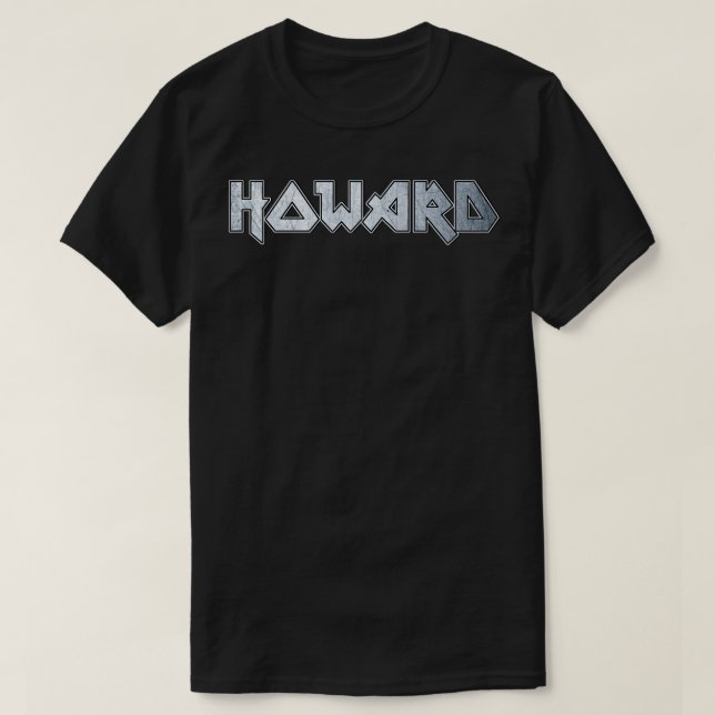 Heavy metal Howard T-Shirt (Design Front)